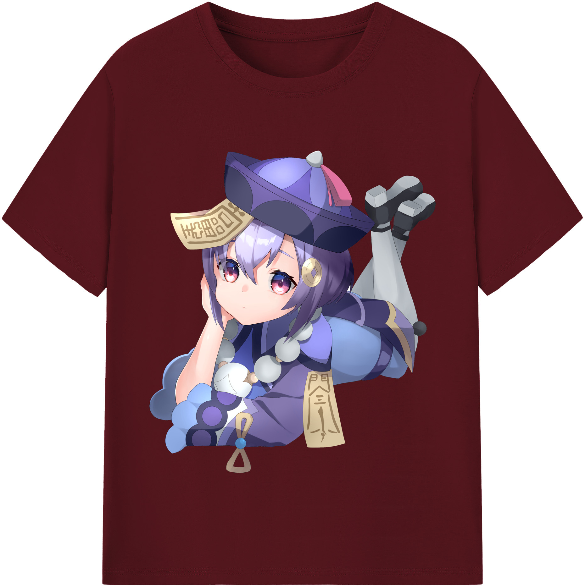 げんし神 七七 なな  genshin Nana 綿100％半袖Tシャツ（フロントプリント）